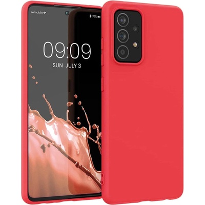 HQWear Силиконов мен протектор HQWear за Samsung Galaxy A22 4G, Червен (9145576240540)