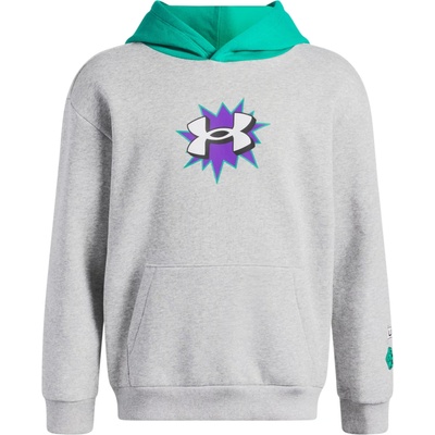 Under Armour Rival Fleece Graphics šedá