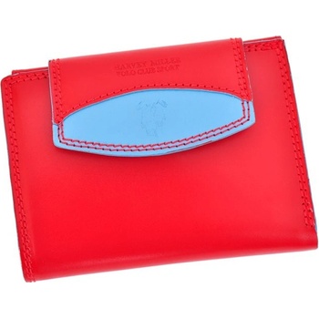 Harvey Miller Polo Club COL8 PL08 dámská kožená peněženka červená