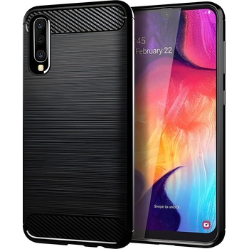 Izmael Carbon Shield TPU калъф за Samsung Galaxy M30 - Черен KP19395 (19395)