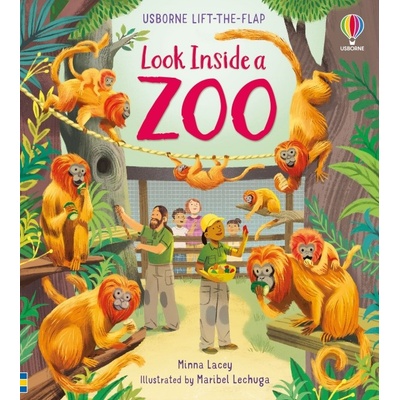 Look Inside a Zoo Usborne Publishing