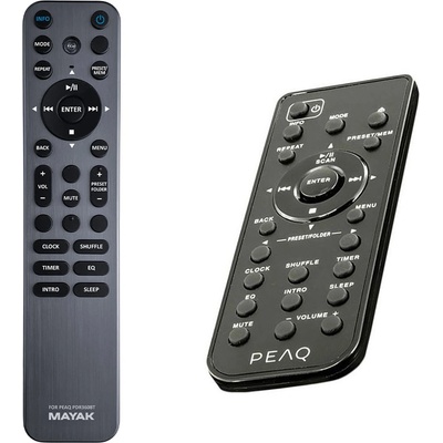 GENERAL Peaq pdr360bt-b - метал и подсветка дистанционно управление дубликат (pdr360bt-b)