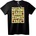 NOONEBRAND Тениска Нищо Добро Не Идва Лесно - 5XL, Black