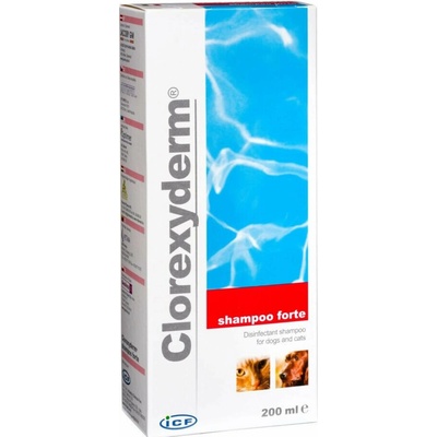 ICF Clorexyderm forte šampón 200 ml
