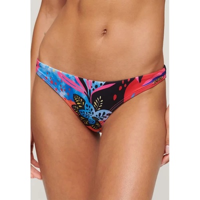 Superdry Tropical Cheeky bikini bottom - Multicolor (Blue Tropical)