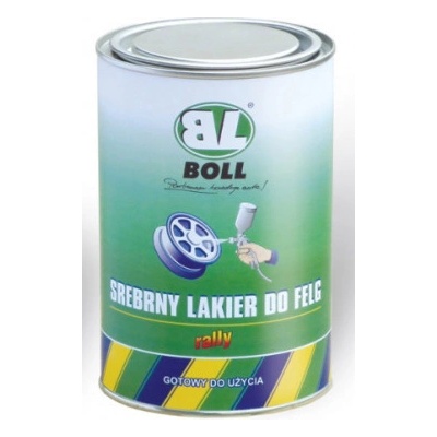 BOLL lak na automobilové ráfky rally černý lesklý 1L