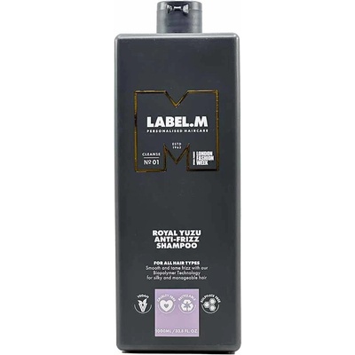 label.m Royal Yuzu AntiFrizz Shampoo 1000 ml
