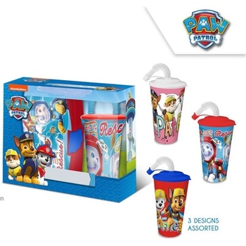 Image 1 of Kids Licensing - PAW PATROL к-т кутия за храна и чаша със сламка