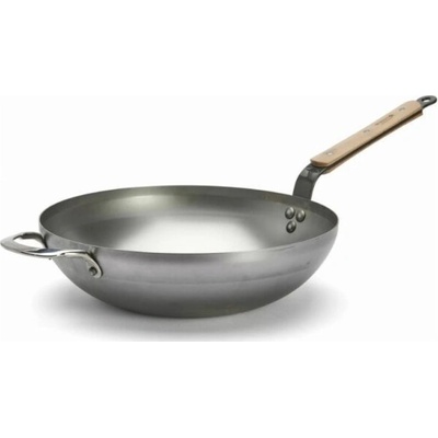 de Buyer Wok pánev Mineral B Bois 32 cm