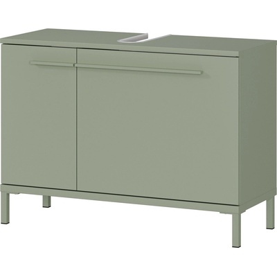 Germania Зелен матов шкаф за мивка 80x59 cm Laurino - Germania (2670-628)