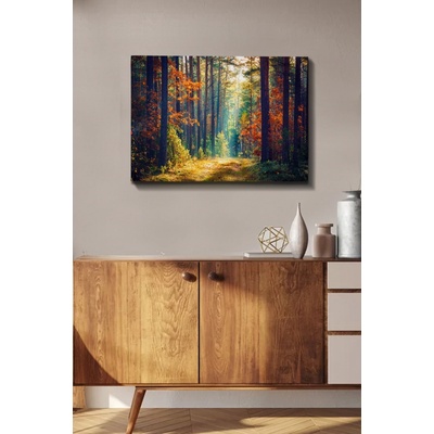 ASIR Nástěnný obraz WOOD plátno 50 x 70 cm