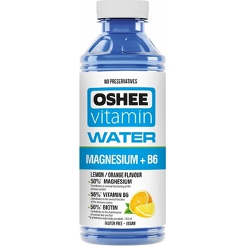 Oshee Vitamínová voda Magnesium+B6 citron pomeranč 555 ml
