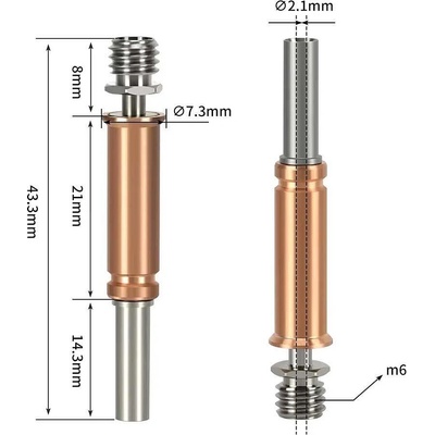 Anycubic Топлинен прекъсвач за Anycubic Kobra 3 - Bimetal