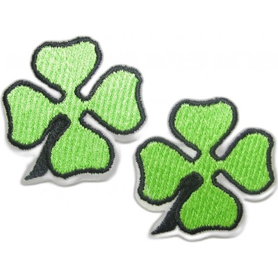 Nažehlovačka na textil štvorlístok 4,7 x 4,9 cm