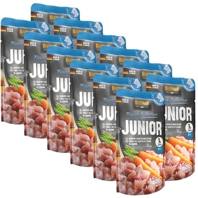 Belcando Junior kura s mrkvou 12 x 125 g
