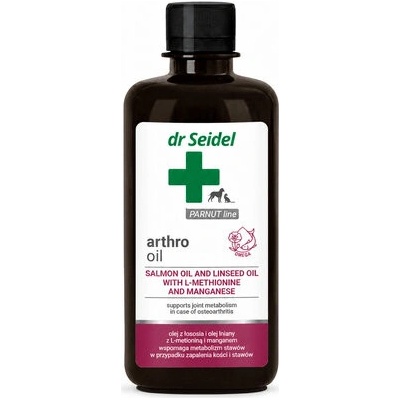 cobbys pet Dr Seidel Arthro Oil 250ml olej na podporu kĺbov pri osteoartróze pre psov a mačky
