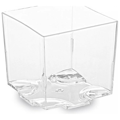 Fingerfood pohárik PS hranatý číry 44 x 44 x 43 mm 65ml