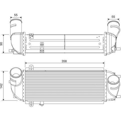 Chladič turba VALEO 818692