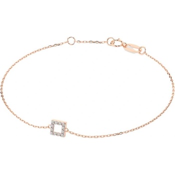 Cara Diamanti Гривна с диаманти от розово злато Cara Diamanti K105-10016R (K105-10016R)