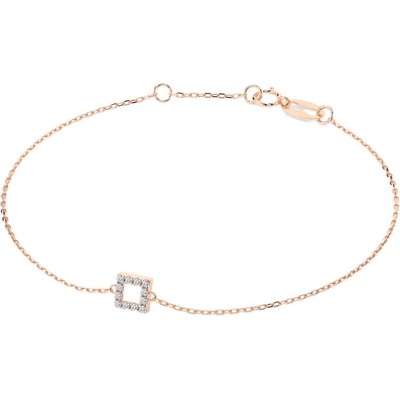 Cara Diamanti Гривна с диаманти от розово злато Cara Diamanti K105-10016R (K105-10016R)