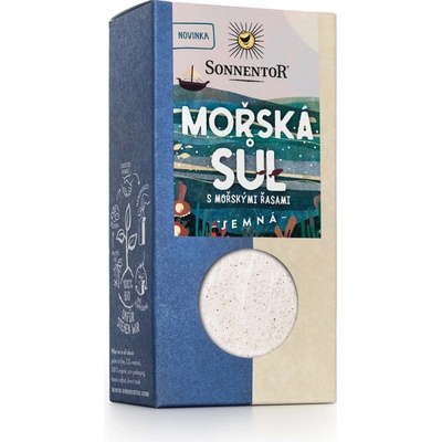 Sonnentor Mořská sůl s mořskými řasami obsahujícími jód 150 g