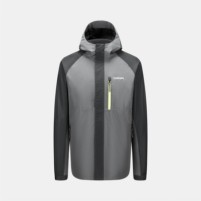 Campri Яке Campri Men's Raise Waterproof Breathable Hooded Ski Jacket - Black