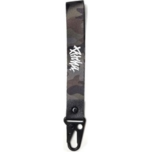 Snúrka na krk PITCHA LOGO short camo/white