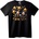 NOONEBRAND Тениска Mickey & Minnie Златни Звезди - XS, White