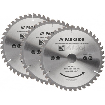 Lames De Scie Circulaire Parkside PKSB 210 A1 - Diamètre 210 Mm - Neuf Sous Emballage