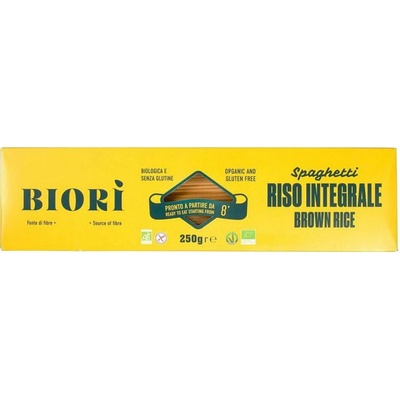 Biori bezlepkové cestoviny Spaghetti celozrnná ryža 250 g