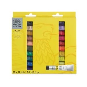 Winsor & Newton Акрилни бои Galeria Acrilic 20 x 12мл