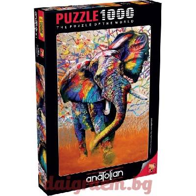Anatolian Пъзел anatolian 1054 - 1000 части - Цветове от Африка (p1054)