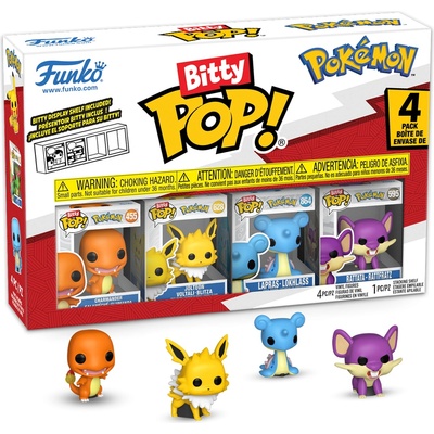 Funko Комплект мини фигури Funko Bitty POP! Games: Pokemon - 4 Pack (Series 2) (091864)