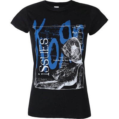 HYBRIS дамска тениска Korn - Issues Tracklist - Черна - HYBRIS - PS-5-KORN005-H56-11-BK