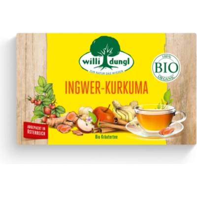 Willi Dungl Bio čaj se zázvorem a kurkumou 40 g