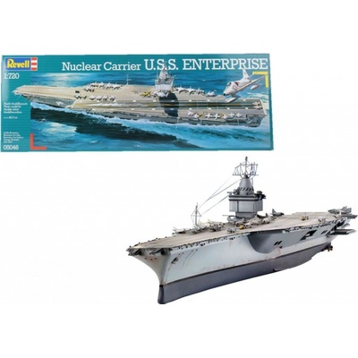 Revell Plastic ModelKit loď 05046 U.S.S. Enterprise 1:720