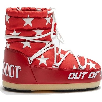 Moon Boot Tecnica Light Low Stars Red White