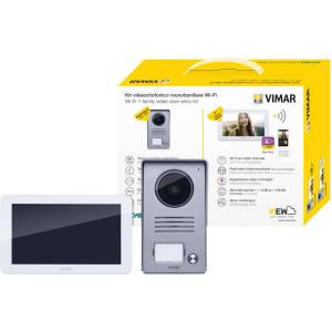 Vimar K40945 Еднофамилен видеодомофонен комплект Wi-Fi 7'' hands-free touch screen LCD дисплей, О. М (K40945)