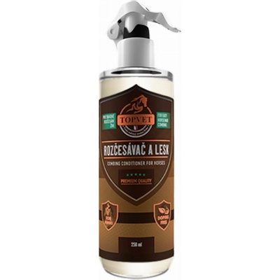 Topvet koně Rozčesávač pro koně 500 ml