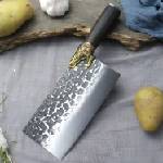 HARAHU Кухненски нож за рязане dr-13861 - Кафяв kp13861