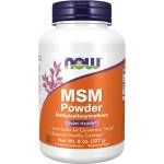 NOW NOW MSM Methylsulphonylmethane Powder, 227 Grams - fitnesdobavki - 21,98 лв