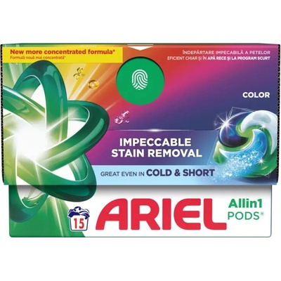 Ariel Color All in1 Pods prací kapsle 15 PD