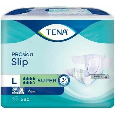 TENA Slip Super L Plienkové nohavičky zalepovacie 30 ks