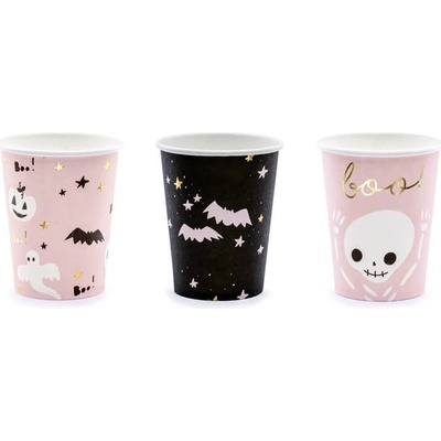PartyDeco Papírové kelímky Halloween Boo! 220 ml – Hledejceny.cz