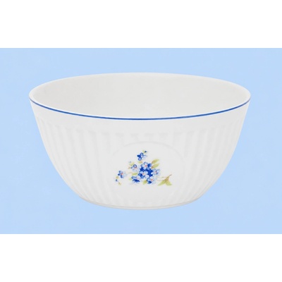 Český porcelán Dubí Miska Mozart Pomněnky musli 14 cm