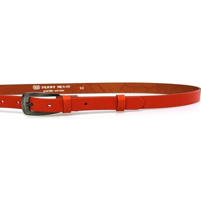 Penny Belts kožený opasek 20-179-94 oranžový