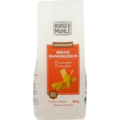 Burgermühle Vaječné nudle z tvrdé pšenice bio vegan 0,5 kg