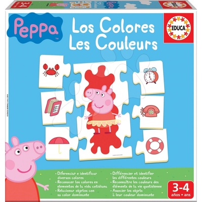 Peppa Pig Educa s obrázkami a počtami