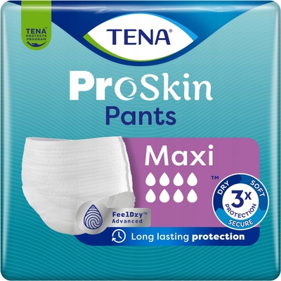 TENA Proskin Pants Maxi L 10 ks – Zboží Mobilmania