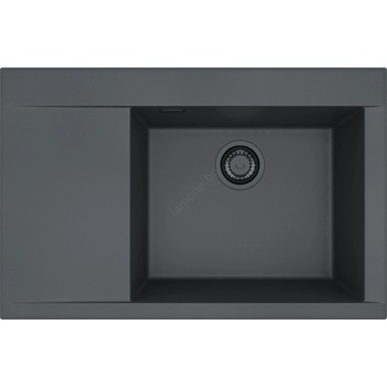 Alveus 1149504 - Кухненска мивка PURE 79x51, 5 см гранит/черен (AV0151)